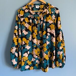 Cabi Floral Women's Top